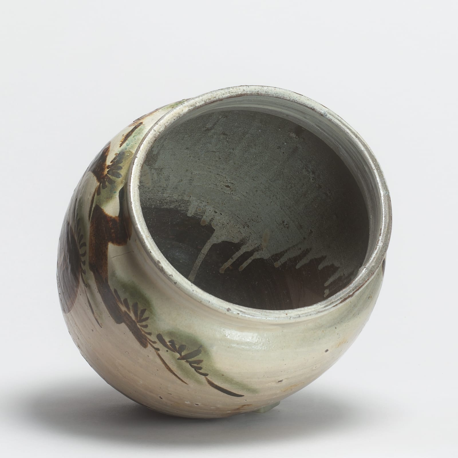 Keramik, #003567 Mizu-game - Wassertopf, Ende Edo (1600-1868)