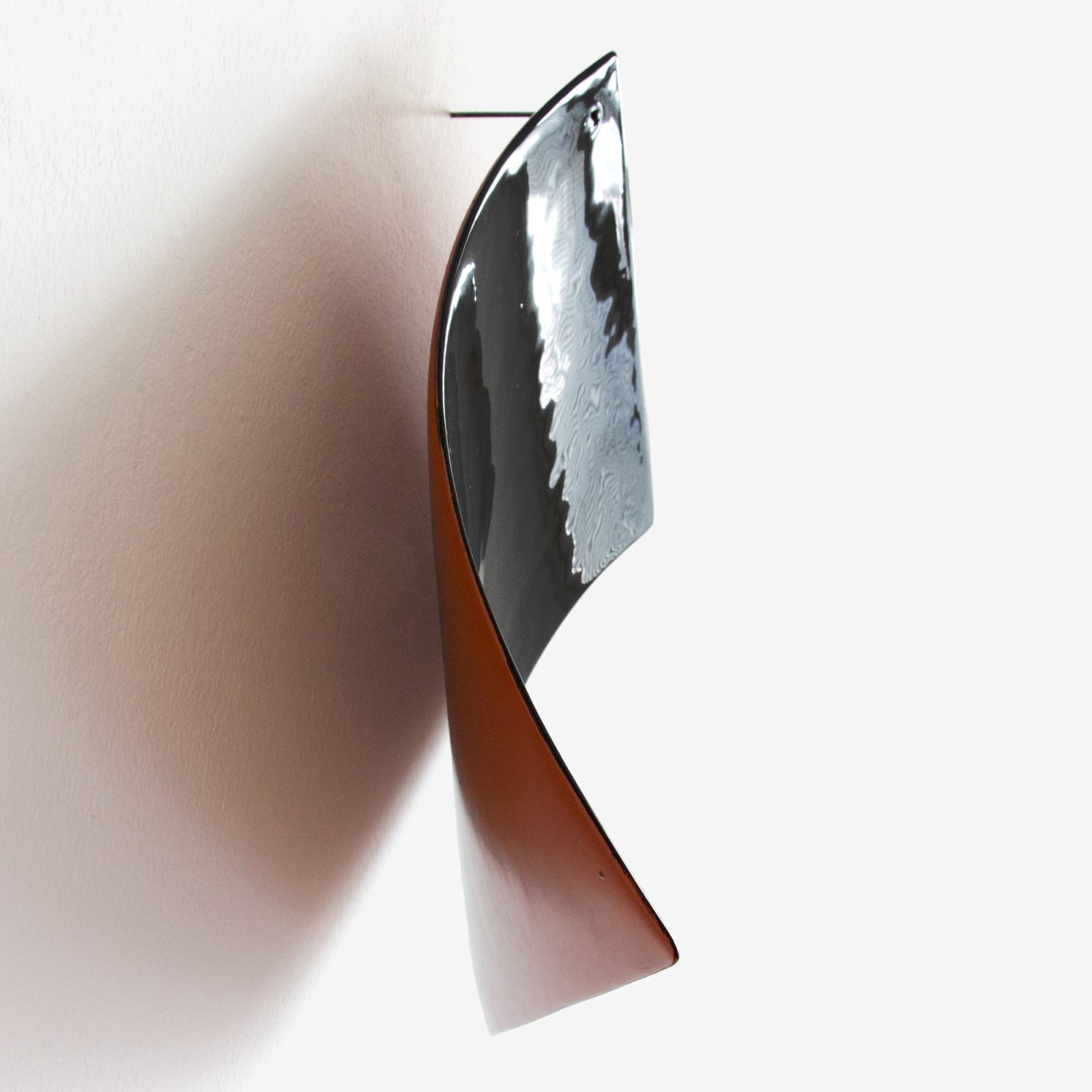 Joachim Bandau, #020718  o.T., 2014 rot / schwarz, 2014