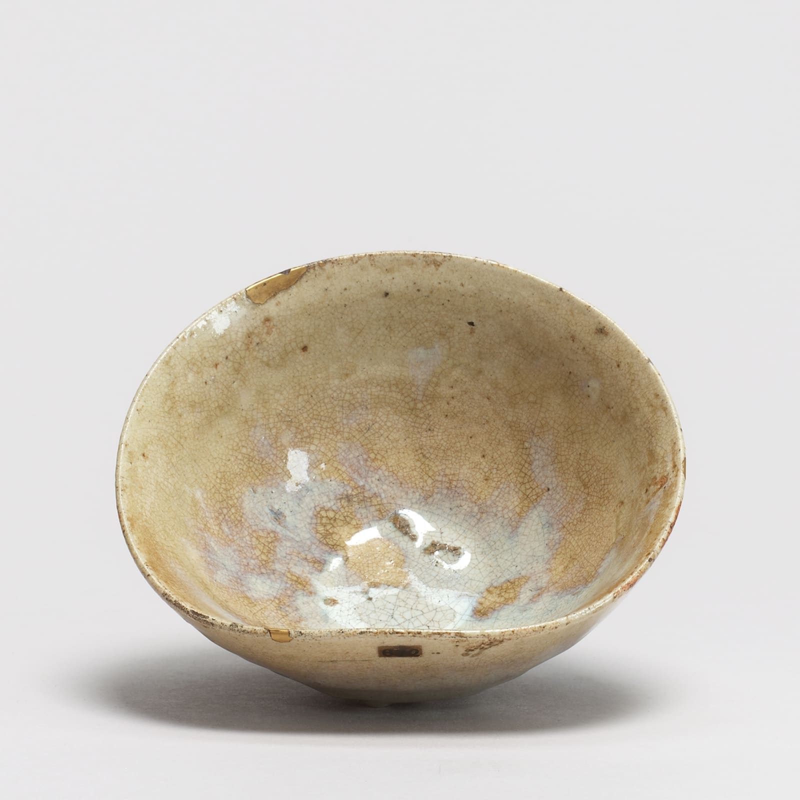 Keramik, #017113  Chawan - Teeschale (Ehemals Sammlung: Louis Gonse) , Edo-Zeit (1615-1868) 2te Hälfte