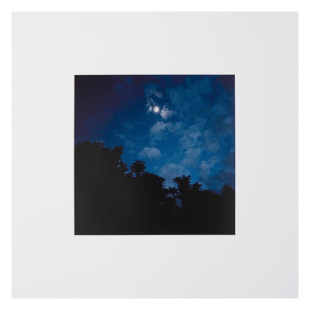 Peter-Cornell Richter, #022164  o.T. (SkyBlue, Mondnacht), 1/3, 2019