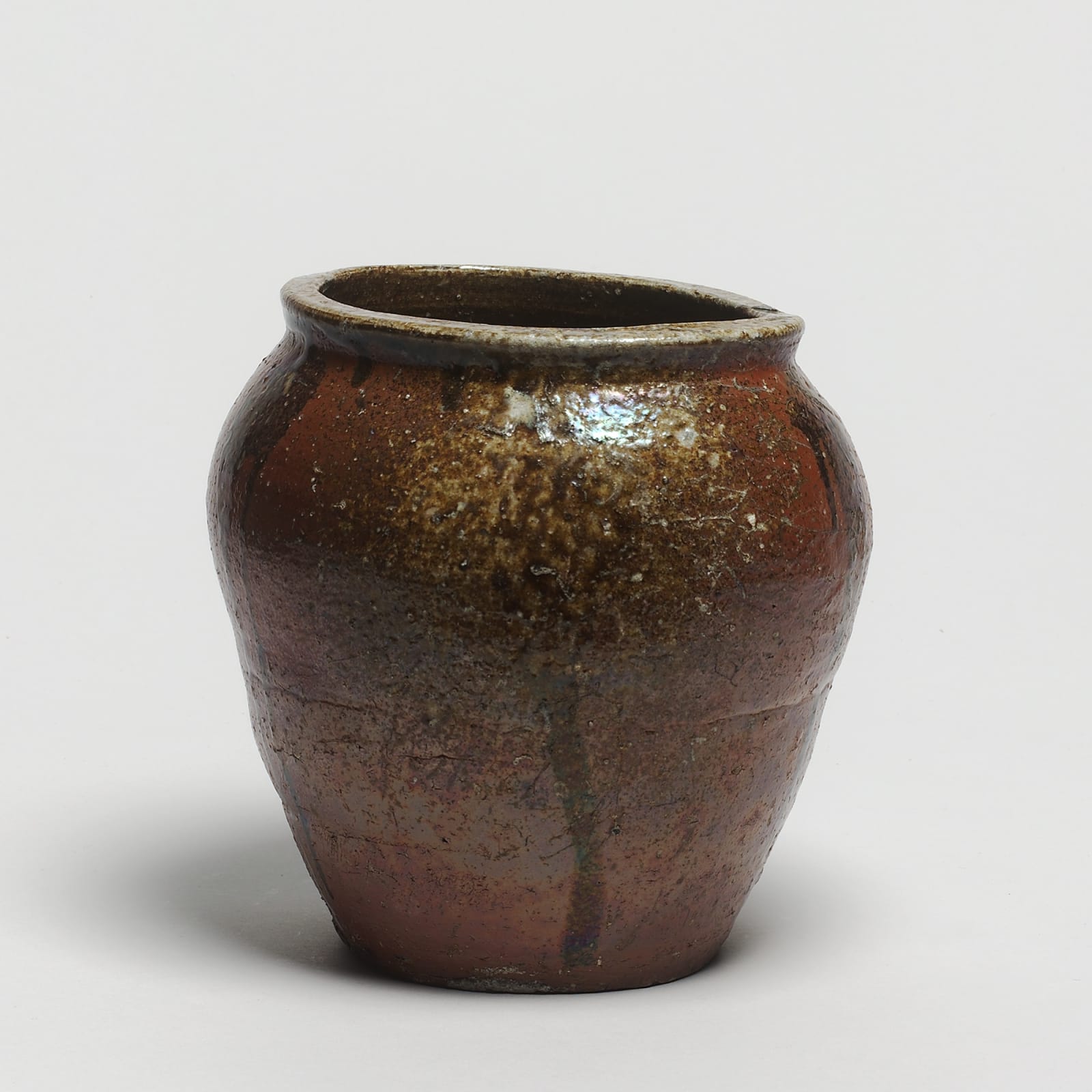 Keramik, #000582  Tsubo - Vorratsgefäß, Kame-Typ, Frühe Edo-Zeit (1615-1867)