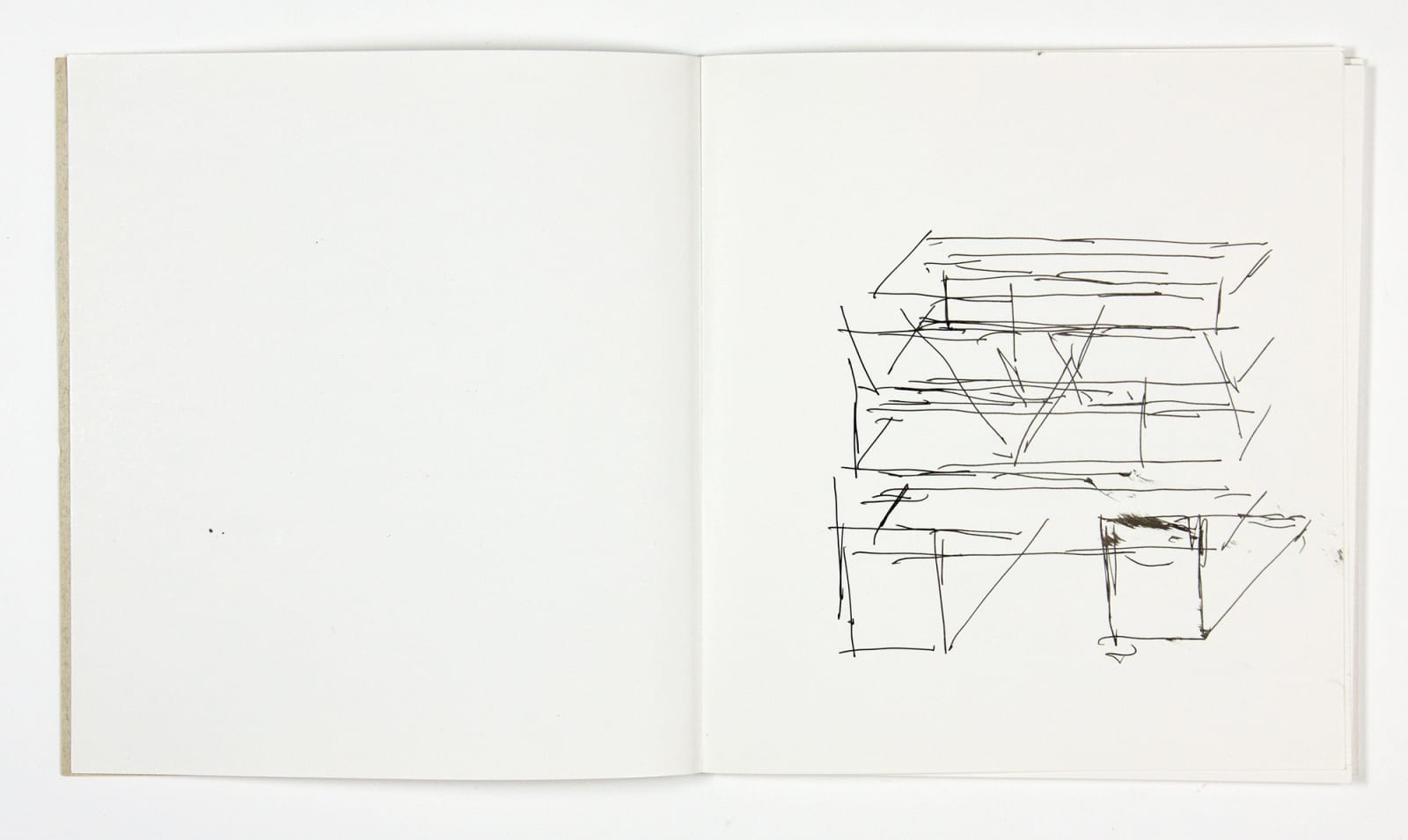 Jürgen Schön, #021780  Skizzenbuch. Neustadt - Laubegast - Neustadt, 24.2.2017, 2017