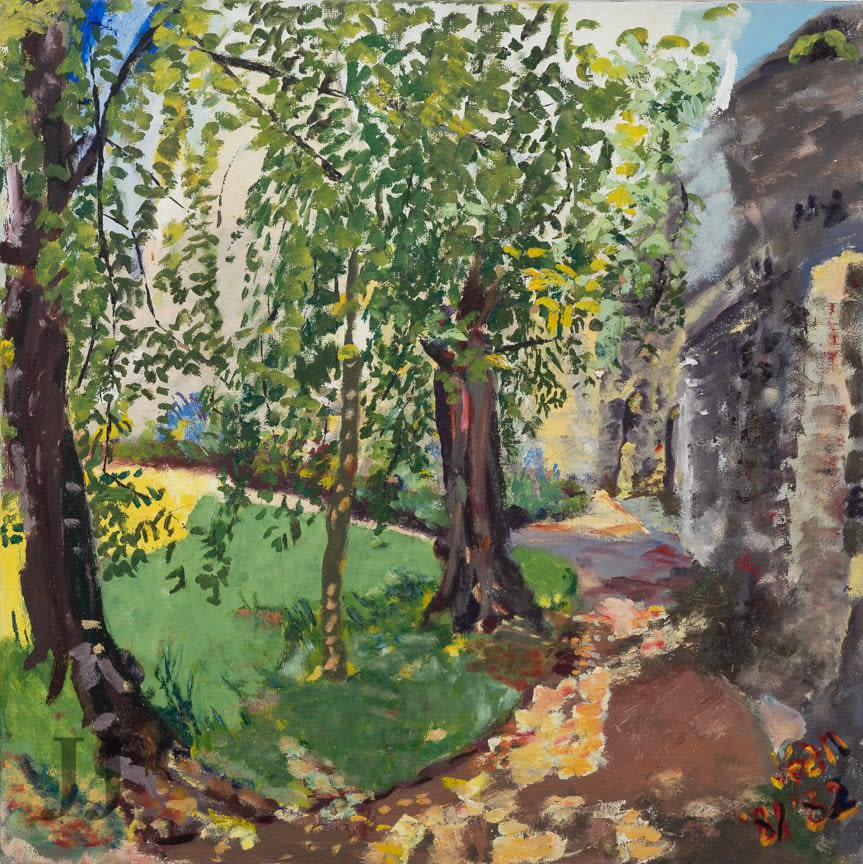Oxford New College Garden, 1981/1982