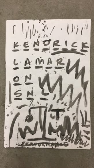 Sam Vernon Hangman Series III, 2016 ink on paper 36 x 24 inches