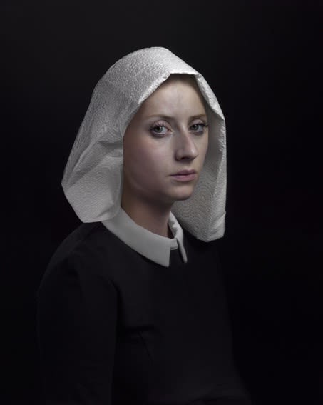 Hendrik Kerstens Paper Lace, 2015 raw/color negative 4/5 inch ultrachrome 40 x 31 1/2 inches