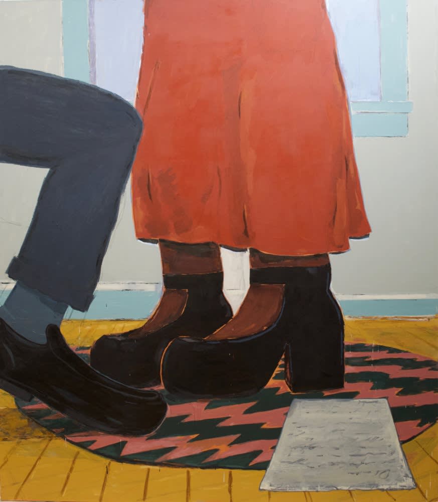Enrico Riley, Untitled: Respect, Carrier of the Future, 2018