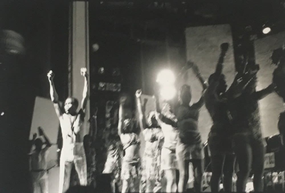 Ming Smith, Fela Kuti and Dancers II, 1989