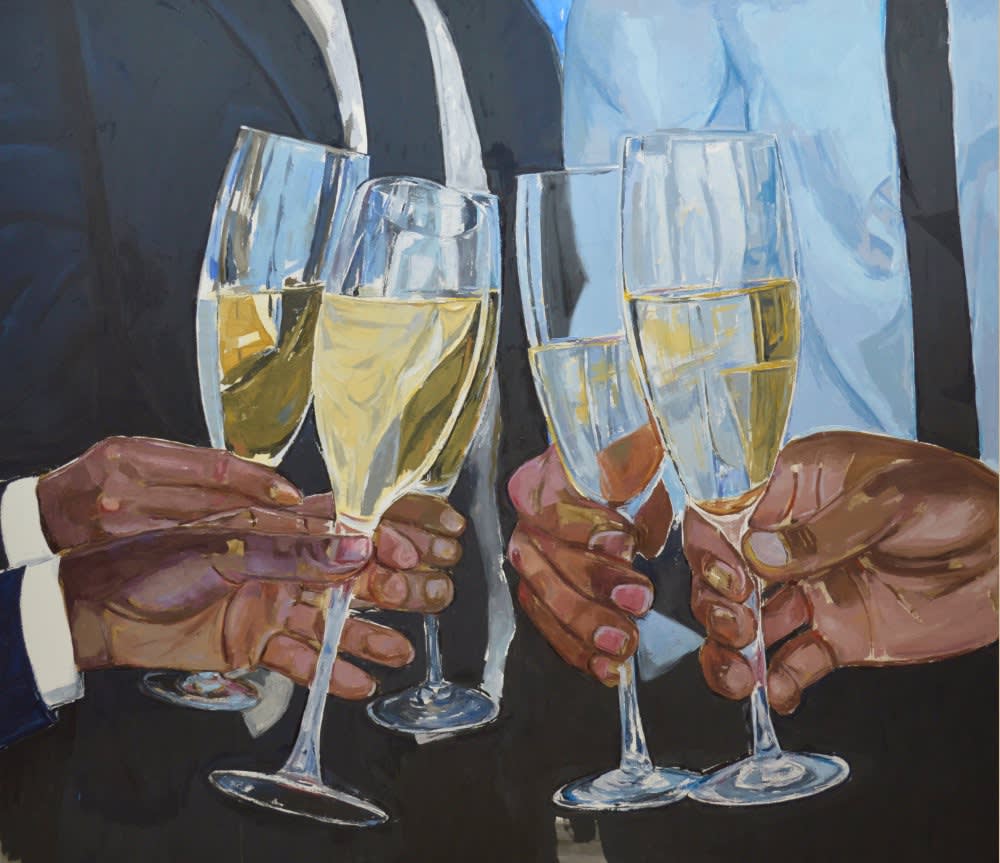 Enrico Riley, Untitled: Celebration after Hard Times, 2020