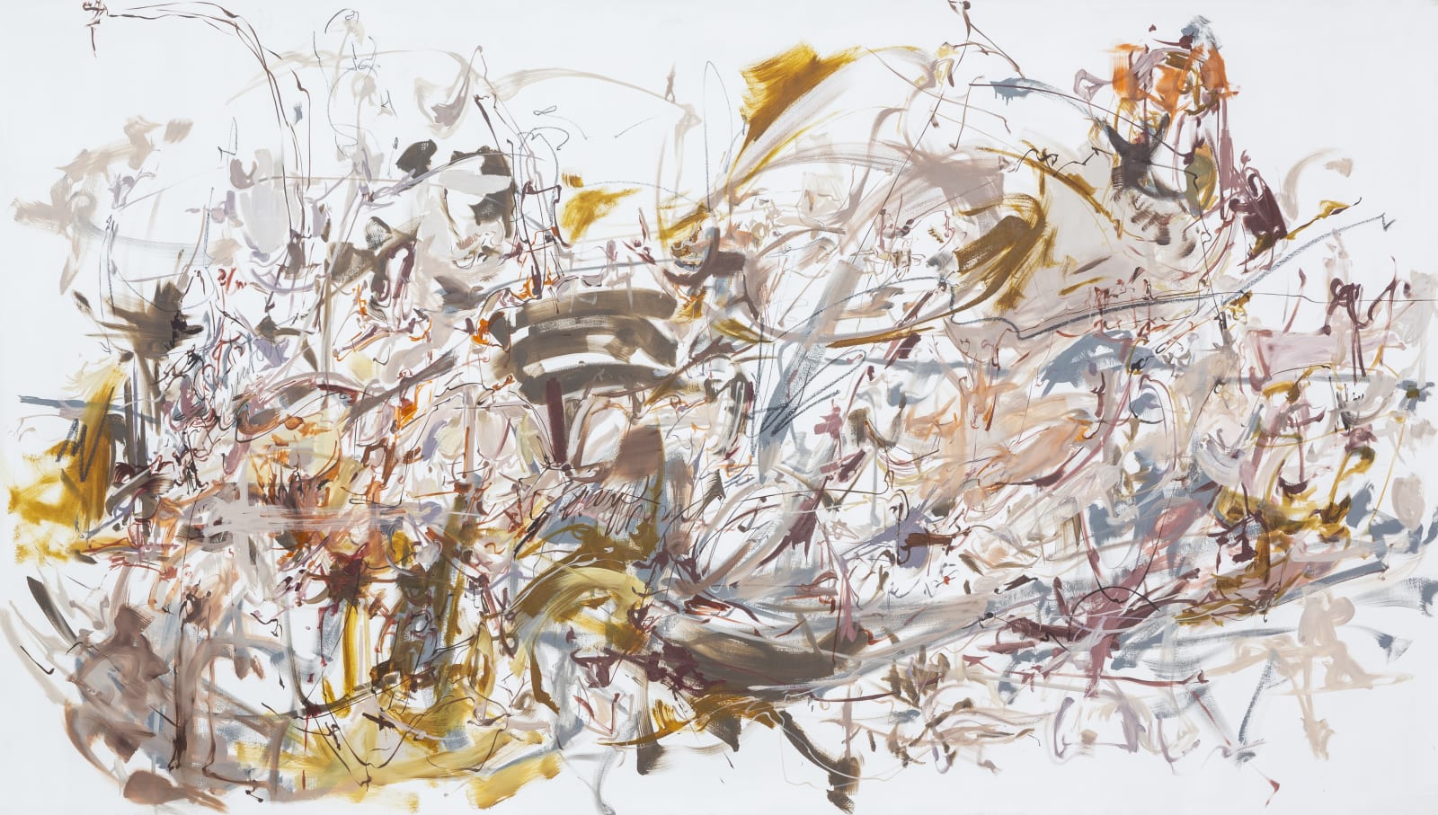 Carmen Neely Everything and Nothing , 2021 oil on canvas 81 x 140 inches signed verso