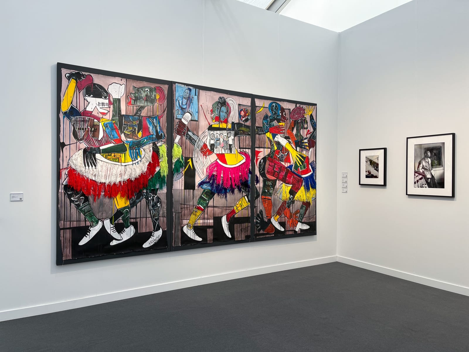 Installation photo from Frieze Los Angeles 2023