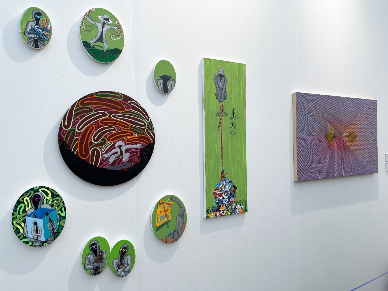 Installation photo from Frieze Los Angeles 2023