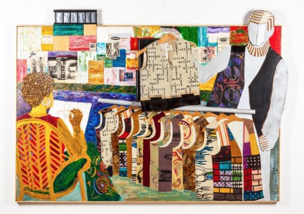 Jae Jarrell, Going to NYC, 1994