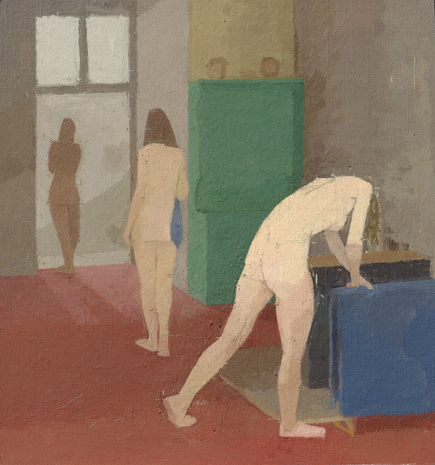 Euan Uglow, The Blue Towel (1982-83) Oil on canvas laid on plywood Jerwood Collection © The estate of Euan Uglow Uglow