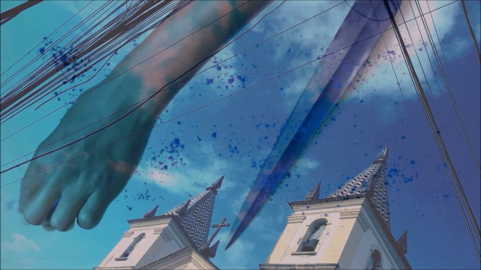 Image Credit: Thulani Rachia, ixwa blue. Video still, 2021. Courtesy of the artist