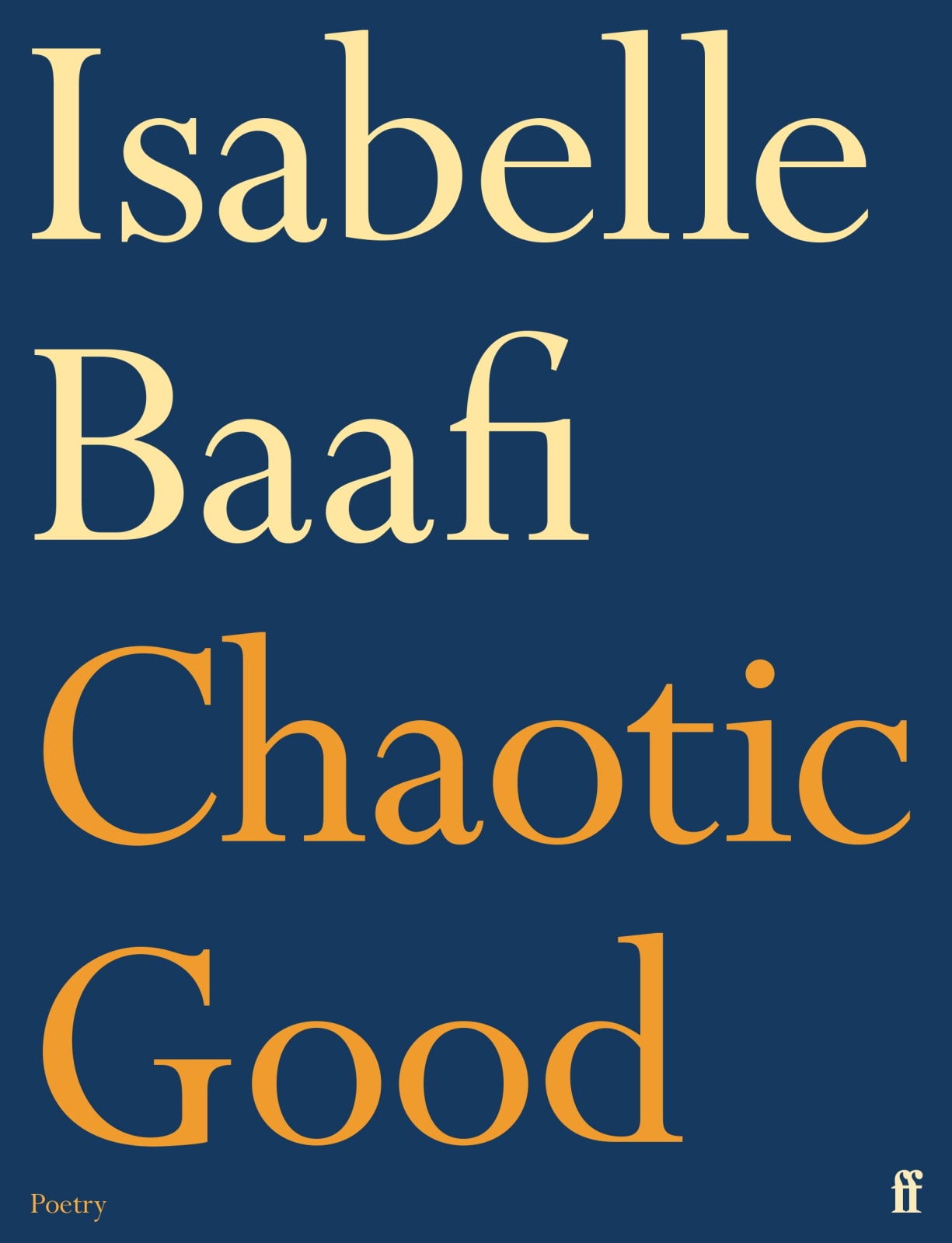 Book Cover Chaotic Good (Faber)