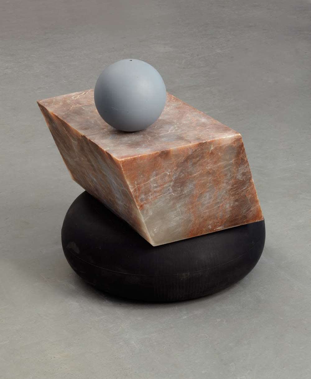 Alison Wilding Bedrocked, 2013 Alabaster, cast silicone rubber, acrylic and sand 68 x 57 x 54 cm | 26 3/4 x 22 1/2 x 21 1/4 in