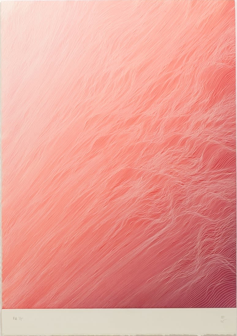 Juan Escudero, Waterfall Pink, 2025