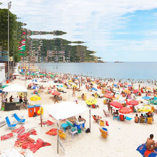 Didier Fournet, Brésil Plage de Barra de Guaratiba #2, 2022