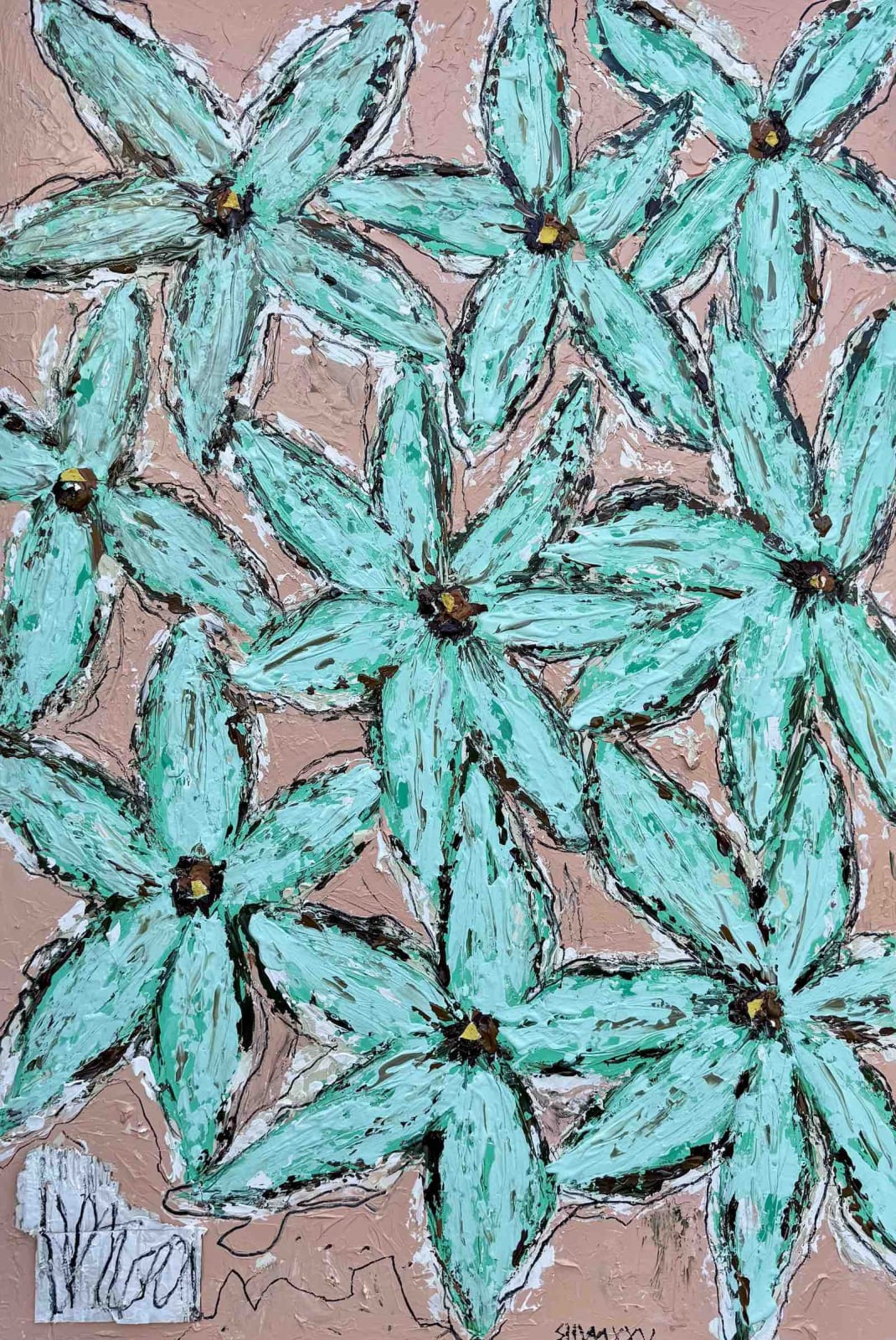Silvia Calmejane, Les fleurs étoilées 7, 2025