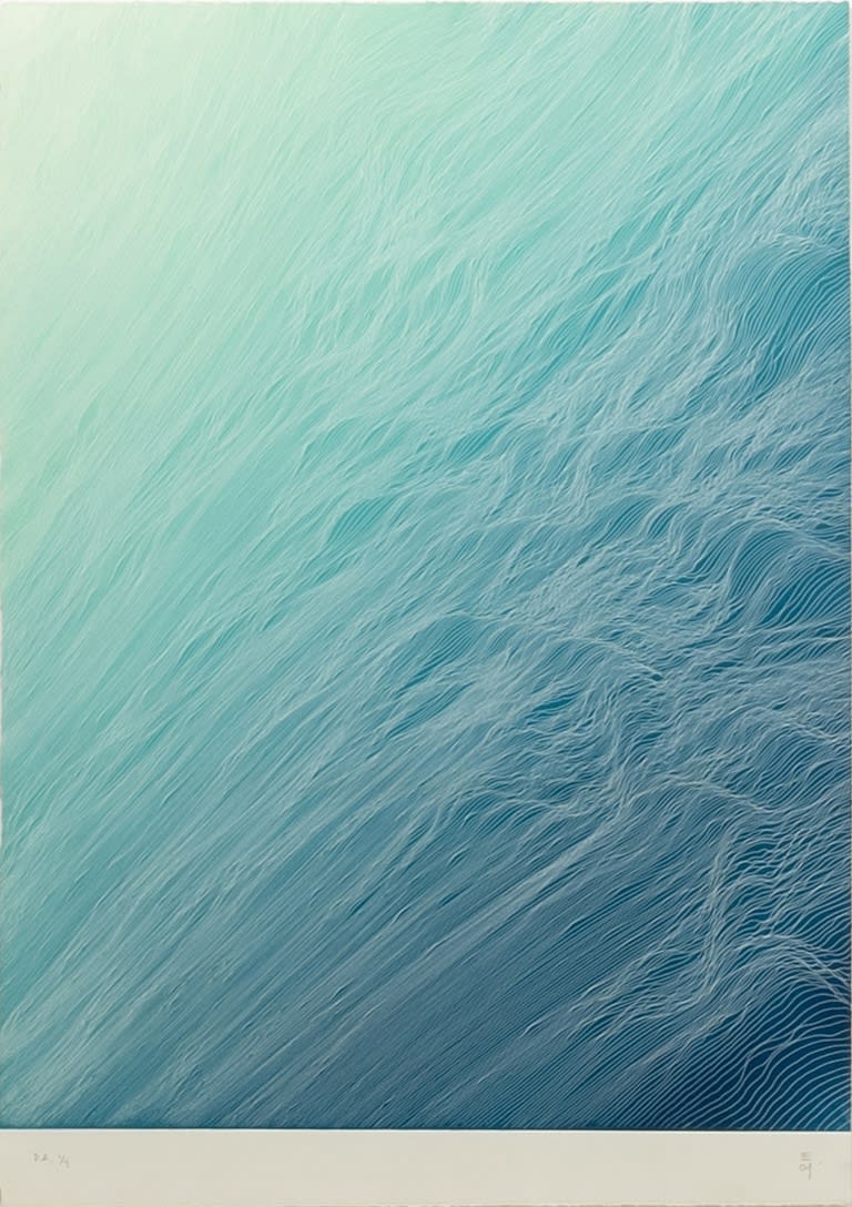 Juan Escudero, Waterfall Vert, 2025