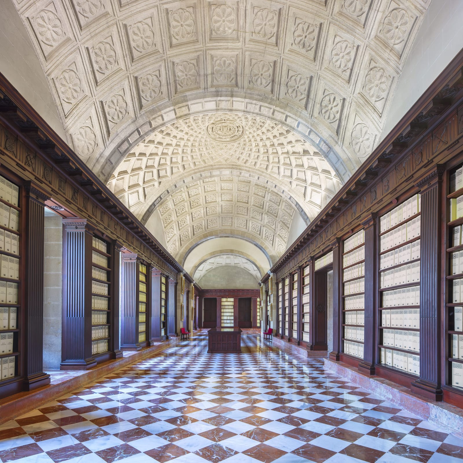 Reinhard Gorner, Archivo general de indias, Sevilla, 2017