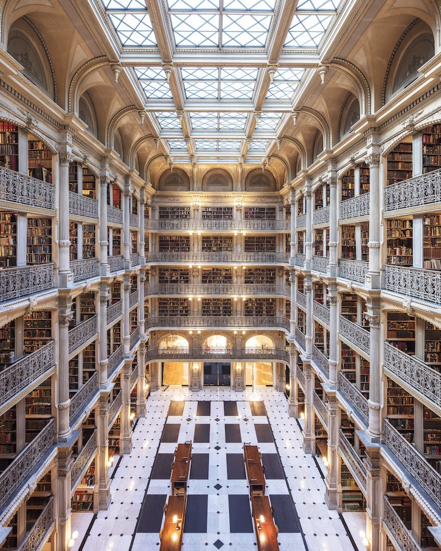Reinhard Gorner, George Peabody Library, baltimore, 2018