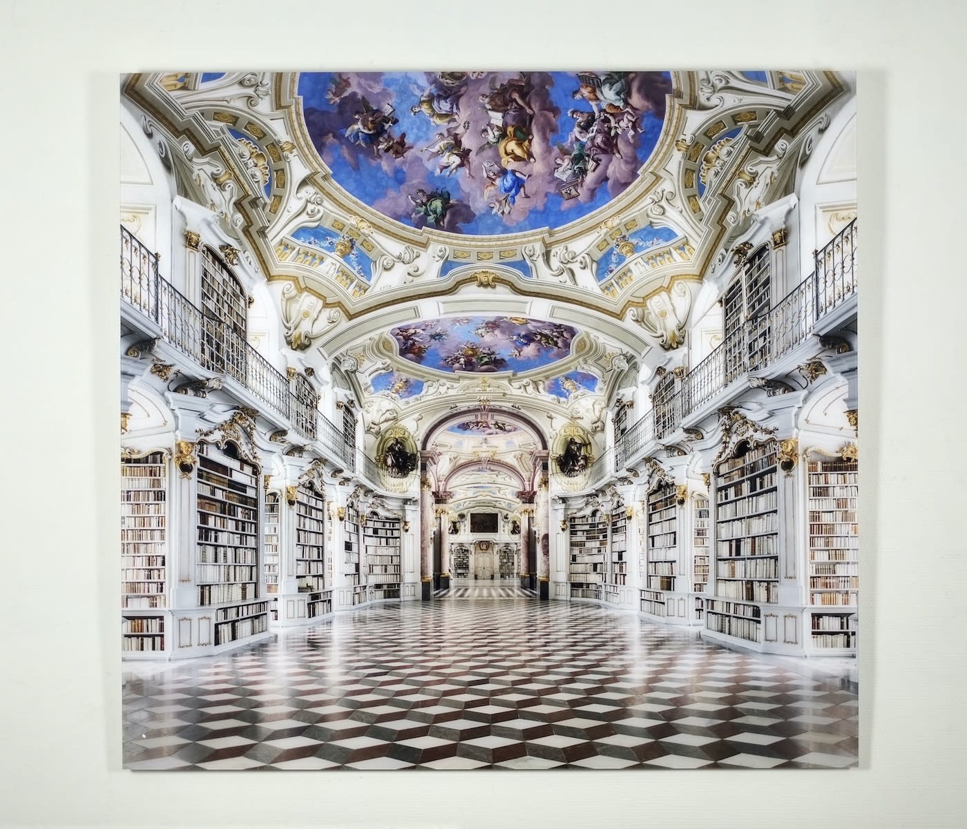 Reinhard Gorner, Admont Abbey, library Hall, Austria, 2016