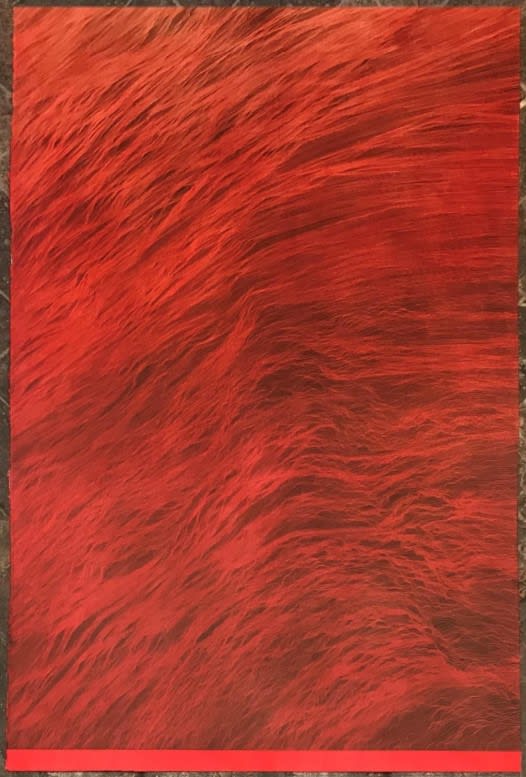 Juan Escudero, Red Wave II, 2022