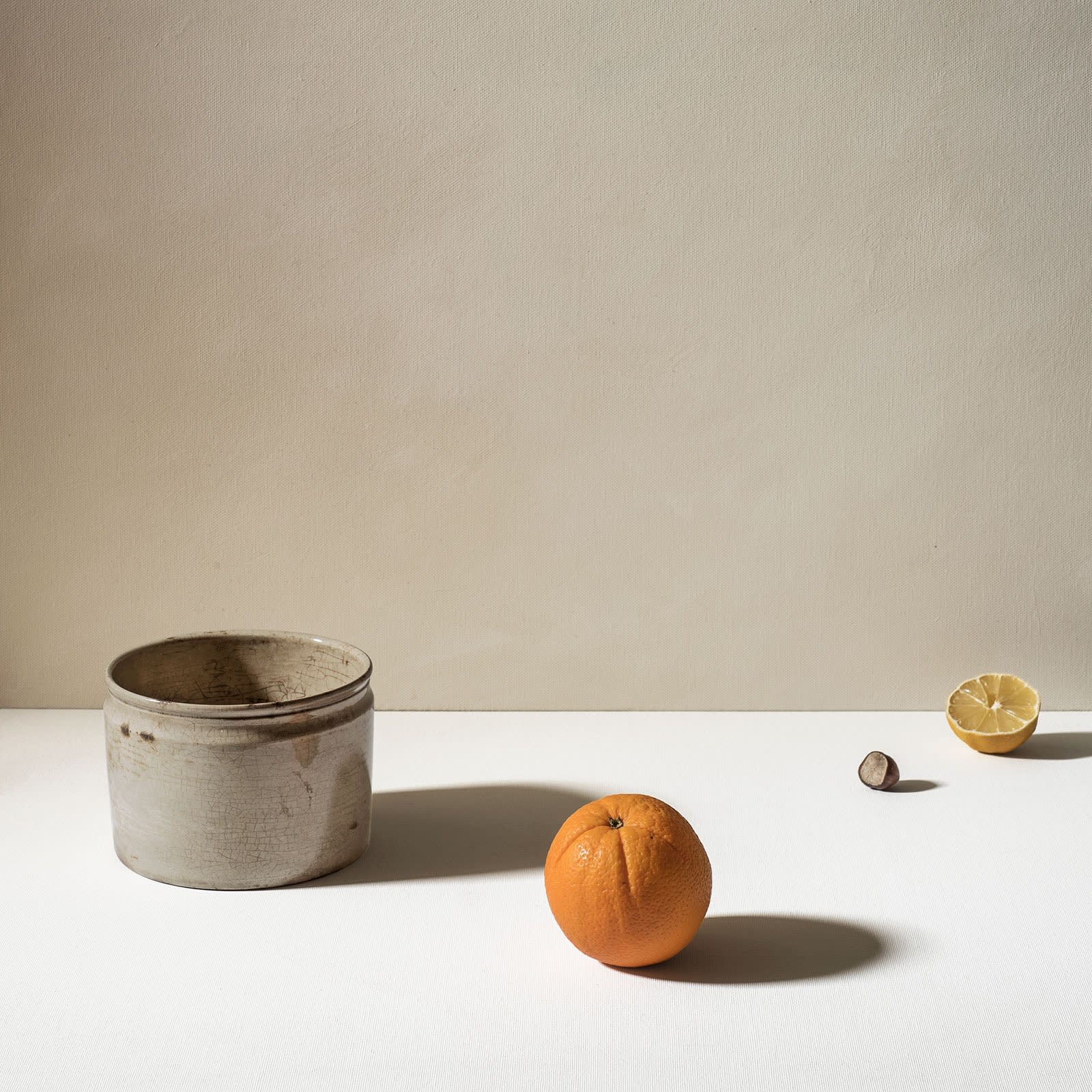 Thierry Genay, Beige et blanc III, 2018