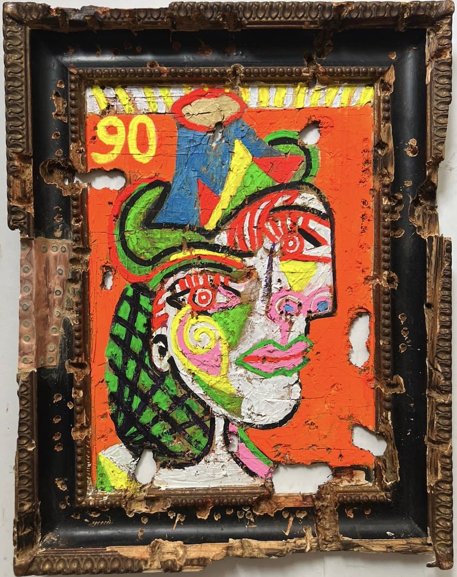 Joris Ghilini, Head of a woman 90, 2025