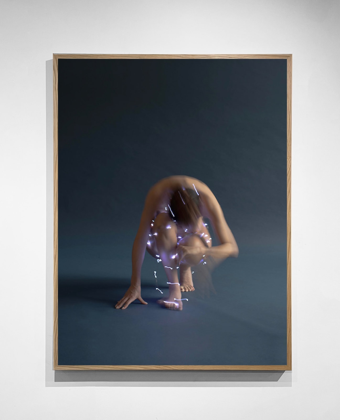 Ana D. & Noora K., Aurora Indigo II, 2025