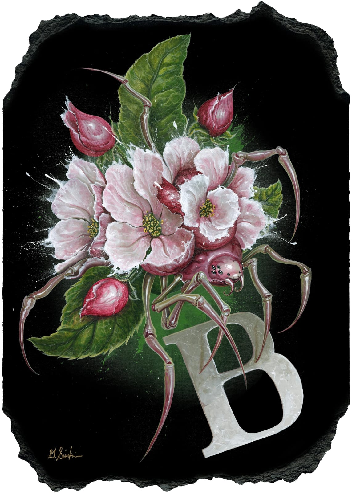 Greg Craola Simkins, Blossoming, 2024