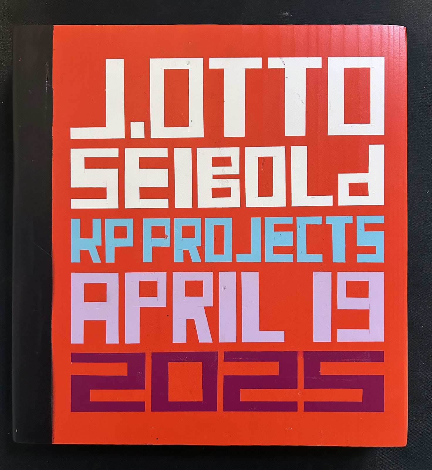 J.Otto Seibold, Exhibition Book, 2025