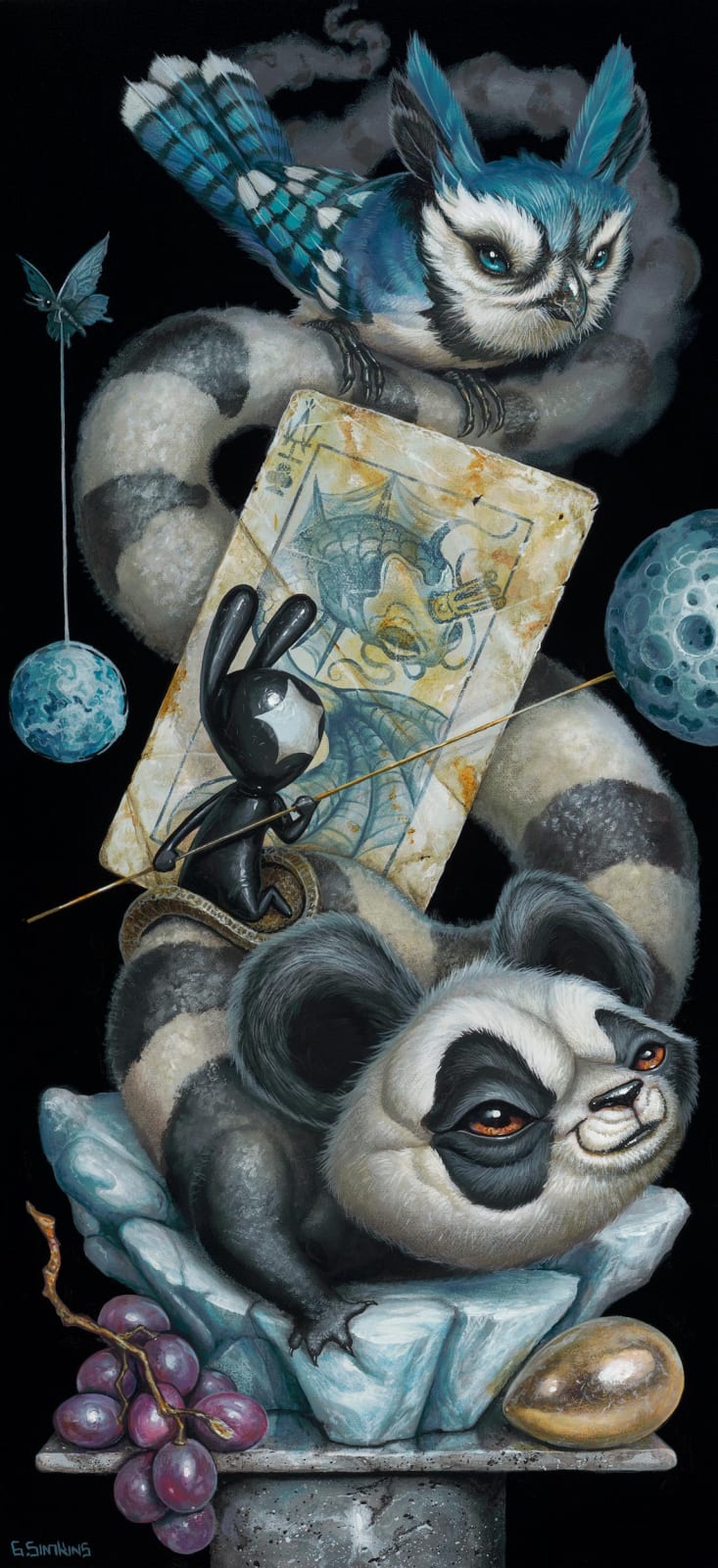 Greg Craola Simkins, Cardholder One, 2023