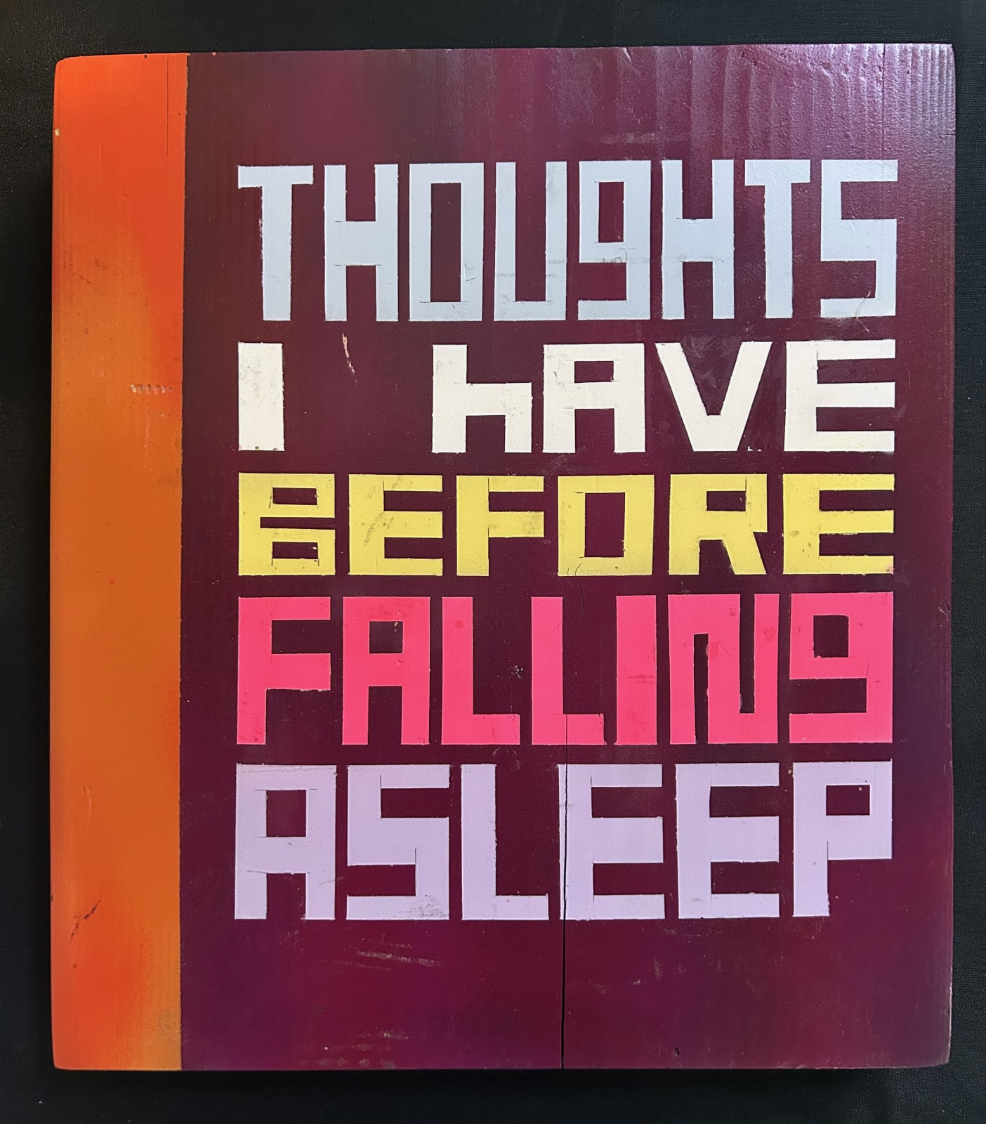 J.Otto Seibold, Thoughts I Have before Falling Asleep, 2025
