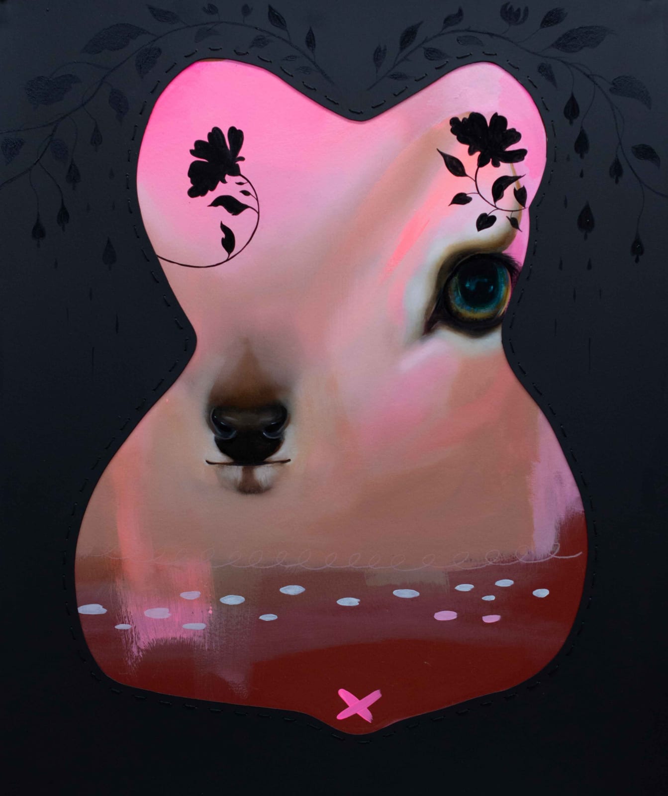 Jennybird Alcantara, “Inside Voice 2” (Deer) (Click for details), 2024