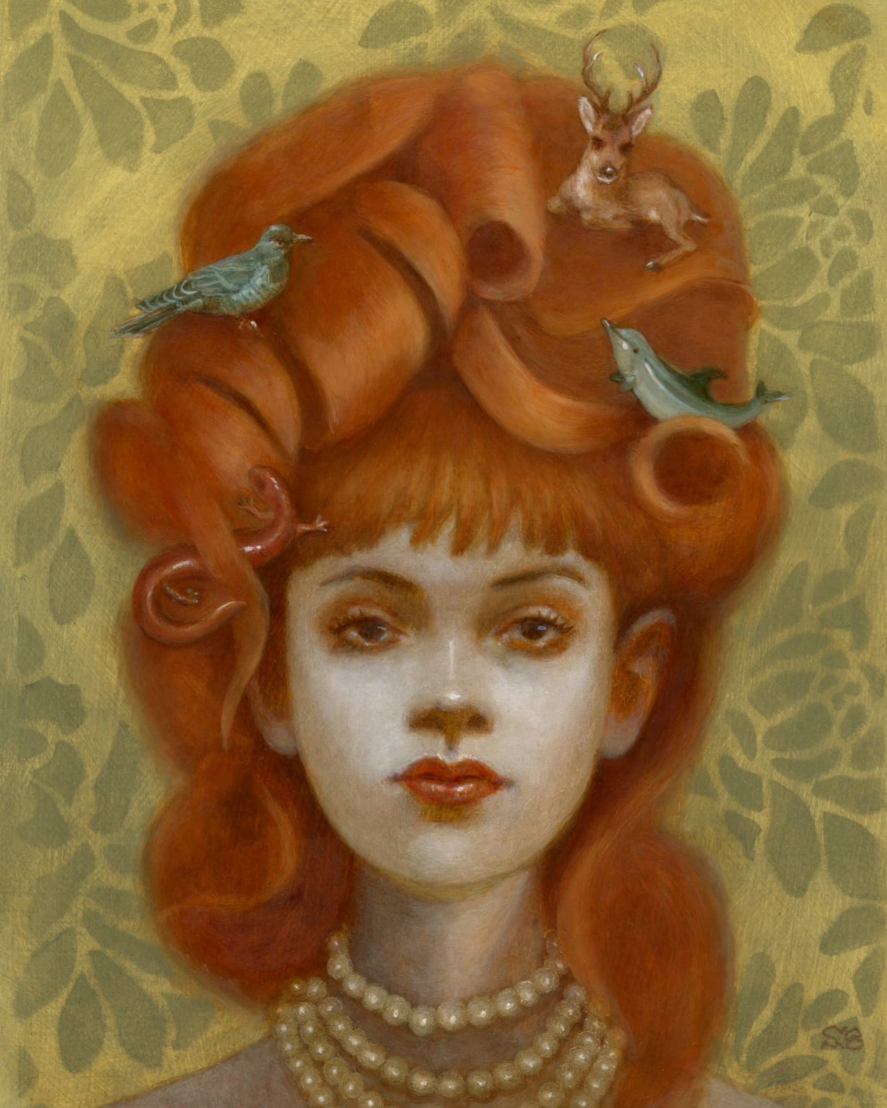 Deirdre Sullivan-Beeman, Four Elements (click to enlarge) SOLD