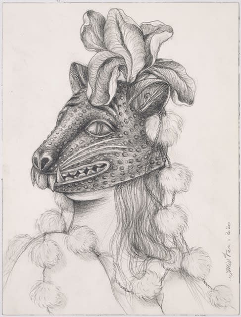 Miss Van, Pale Moonlight muse IV (click for details), 2020