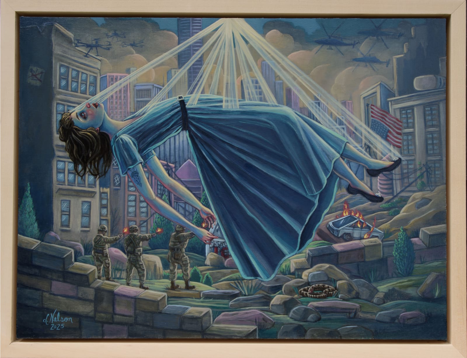 Lori Nelson, Emigration