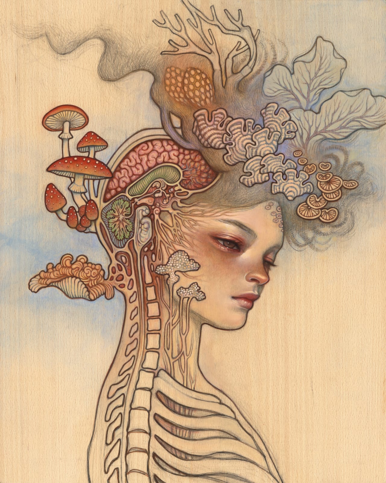Audrey Kawasaki, Amygdala (click for details) Sold, 2024