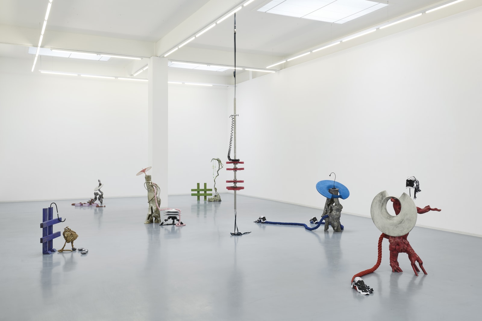GUAN XIAO exhibition view, Products Farming, Bonner Kunstverein, 2019
