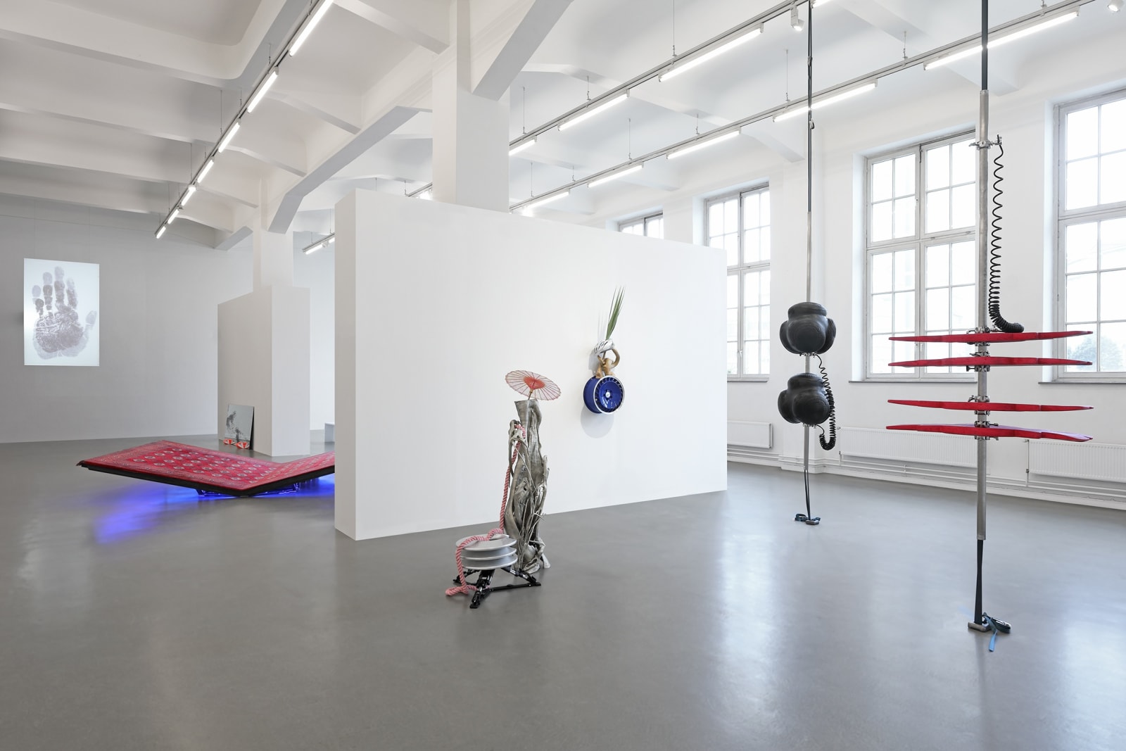GUAN XIAO exhibition view, HybrID, Kunsthaus Hamburg, 2019