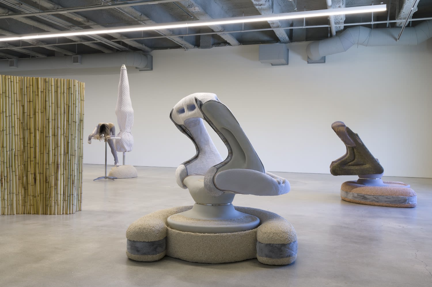 ANNA UDDENBERG exhibition view, Privé, Marciano Art Foundation, Los Angeles, 2019