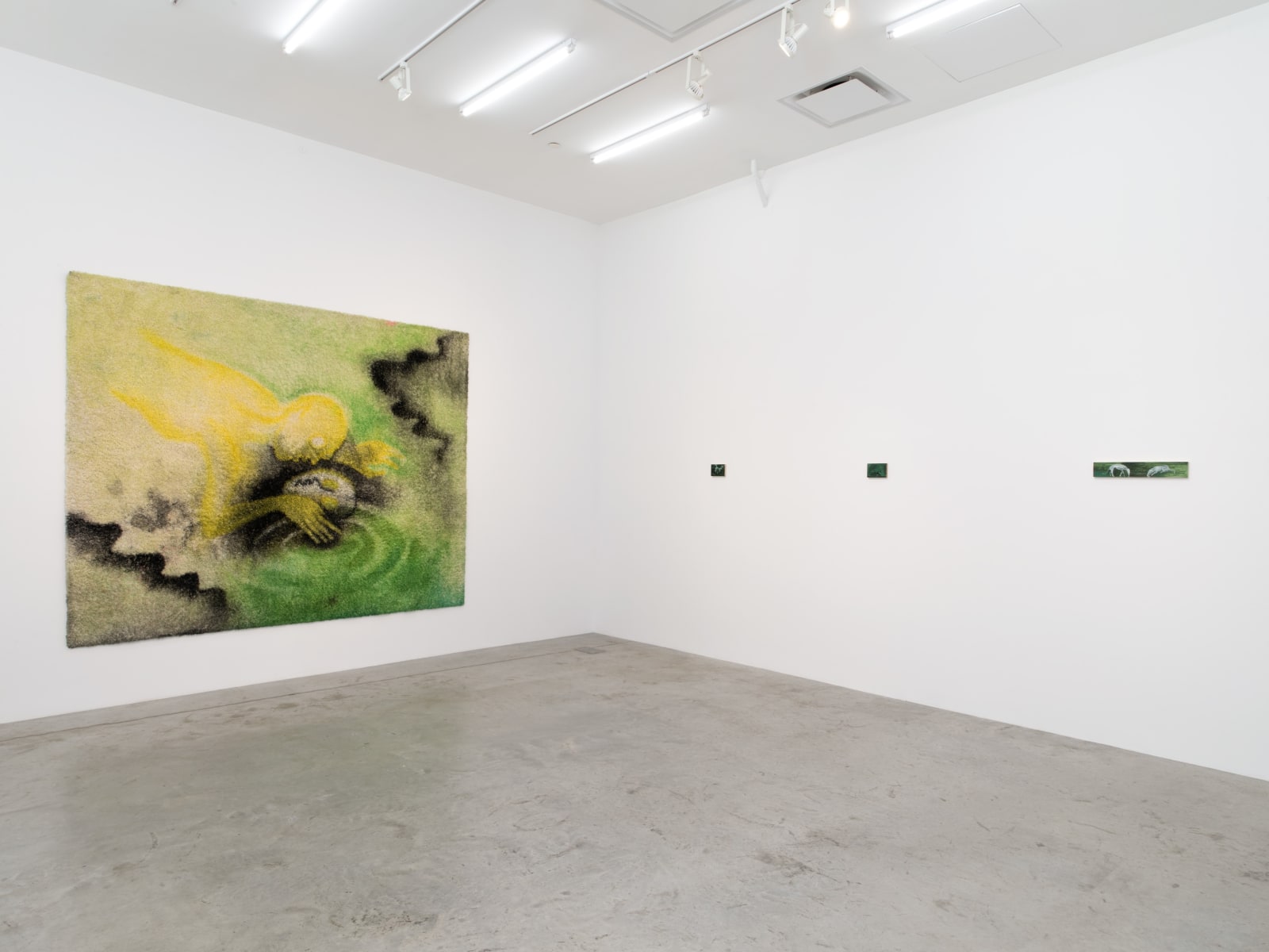 BROOK HSU installation view, pond-love, Bortolami Gallery, New York, 2019