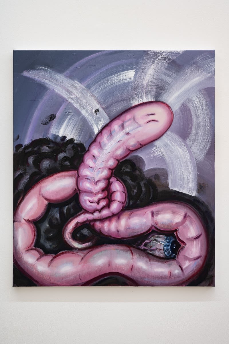 Hannah Bays The Strangulating Tendrils of Self Doubt, 2021 Oil on canvas 70 x 60 cm