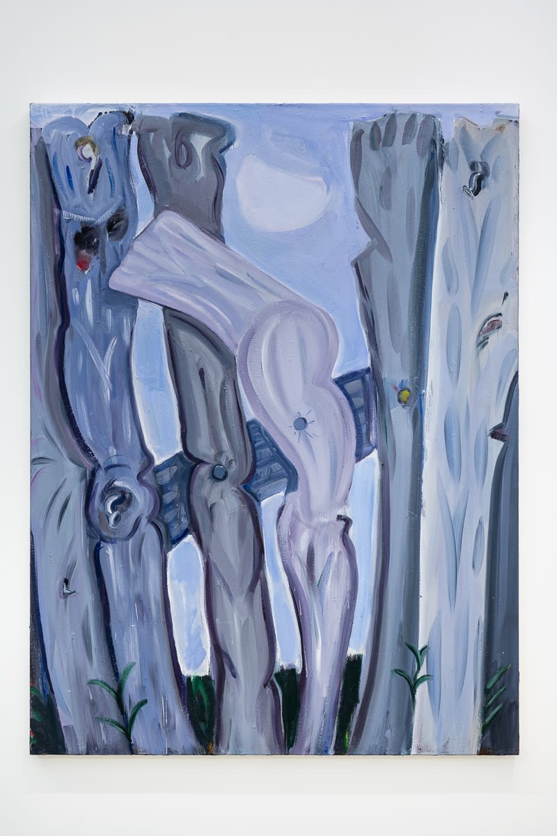 Hannah Bays Scaffold, 2020 Oil on canvas 115 x 90 cm