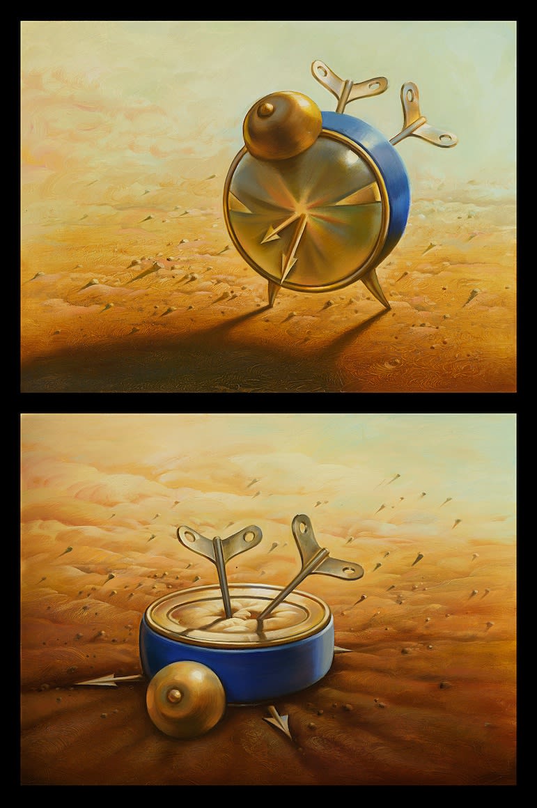 KILL TIME - diptych