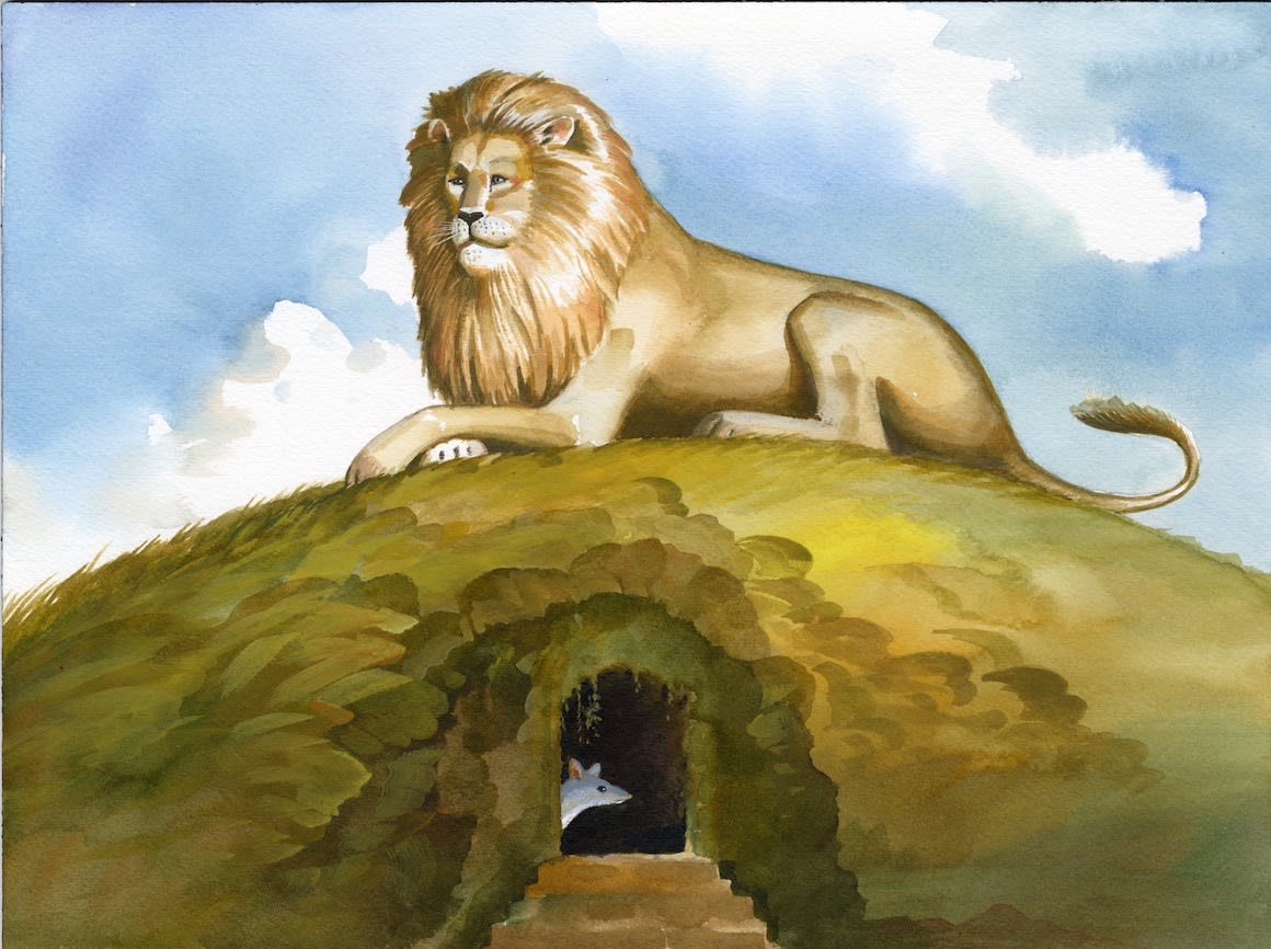 LION AND MOUSE
