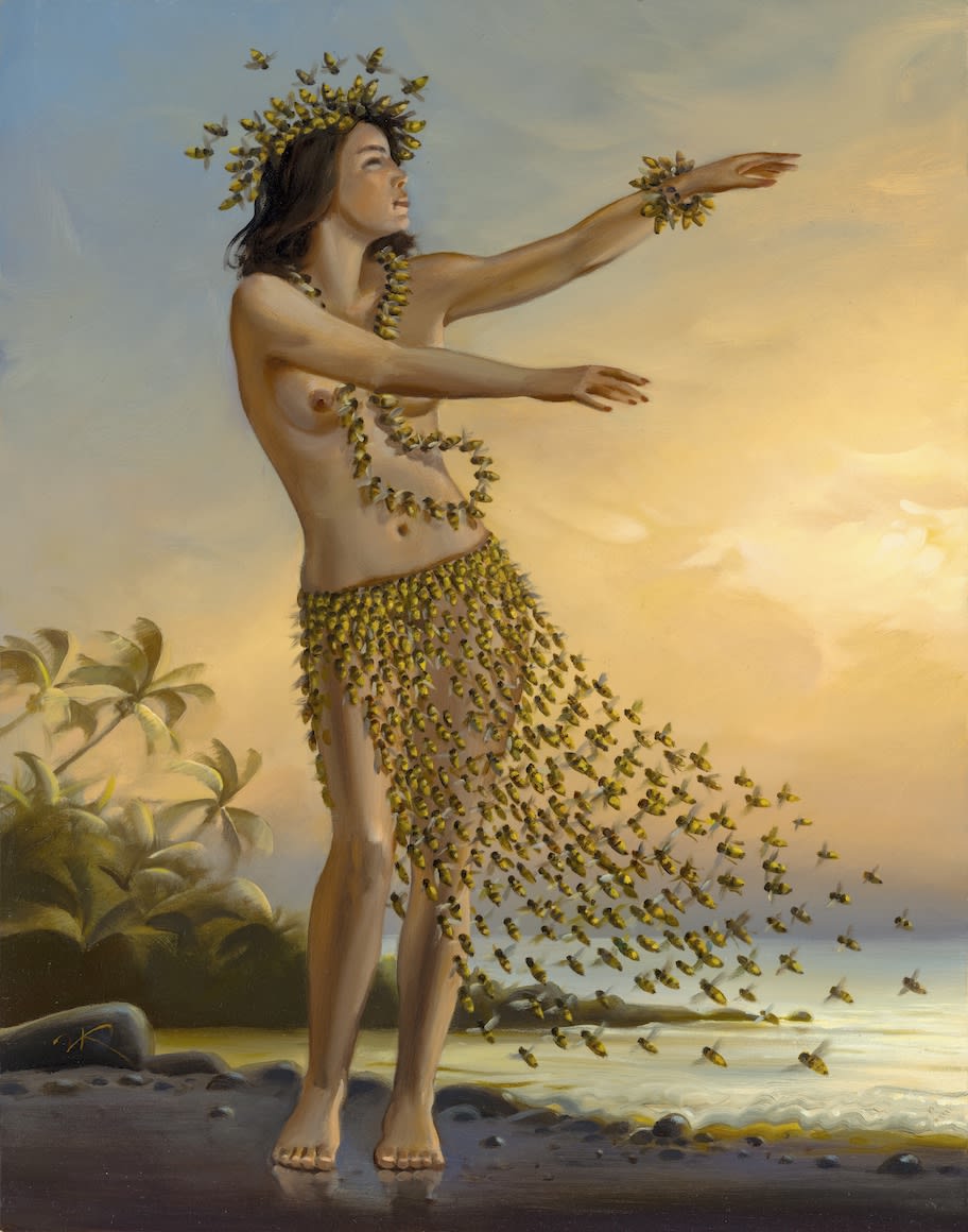 TO BEE A HULA DANCER