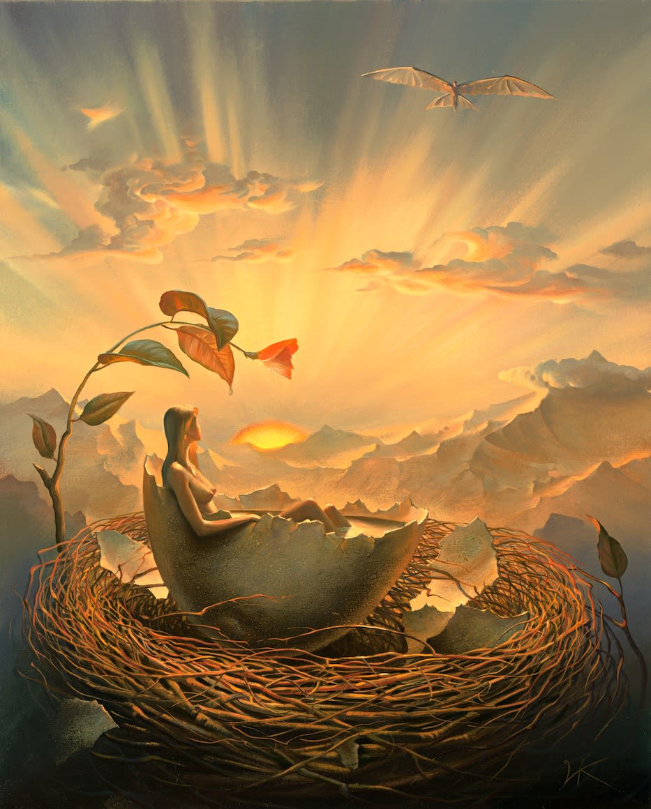 BIRTH OF LOVE Vladimir Kush - Kush Fine Art